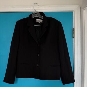 Casual Corner Classic Black Blazer